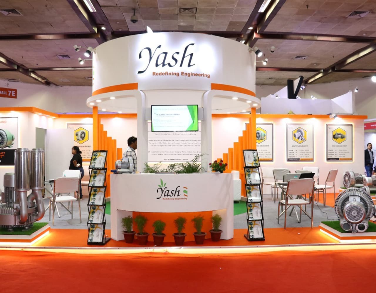 Yash Blowers stall at PLASTASIA